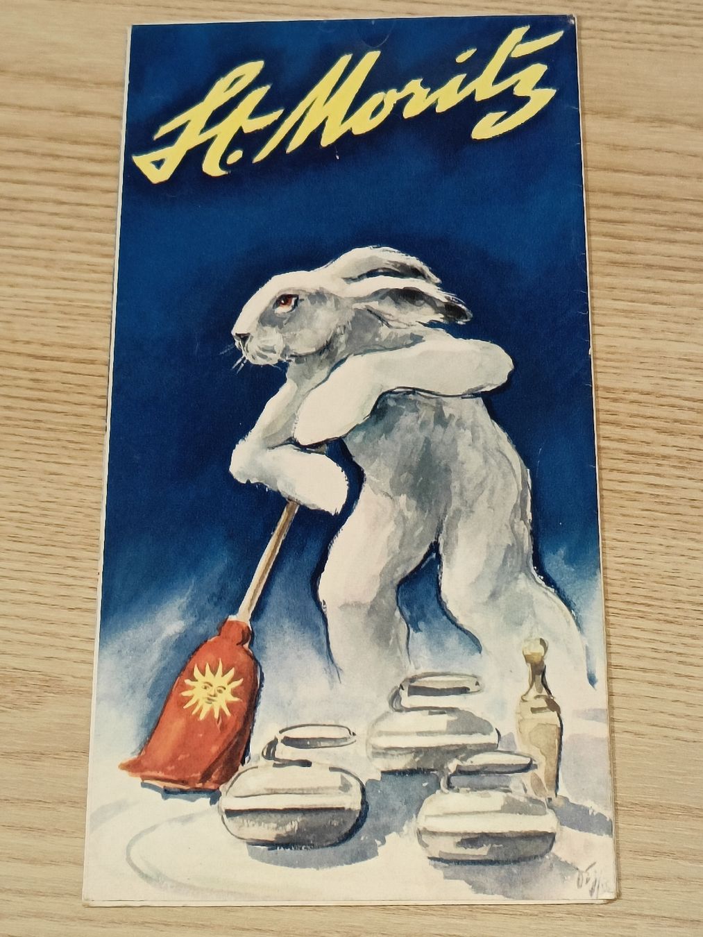 Dokumente: Prospekt / St Moritz - Ausgabe ca. 1930 – Gebraucht aus Brugg AG von Ente015 5