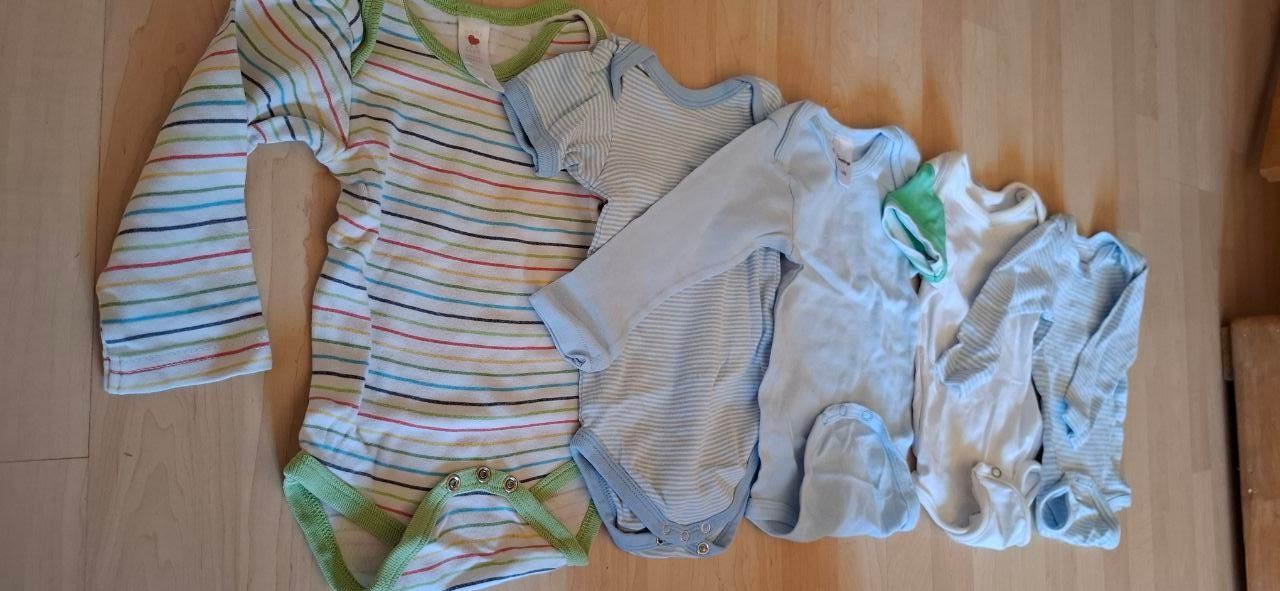 Biancheria intima: 5 Bodys, Gr. 74/80, bunt – Usato da Malix venduto da jul_7nhn