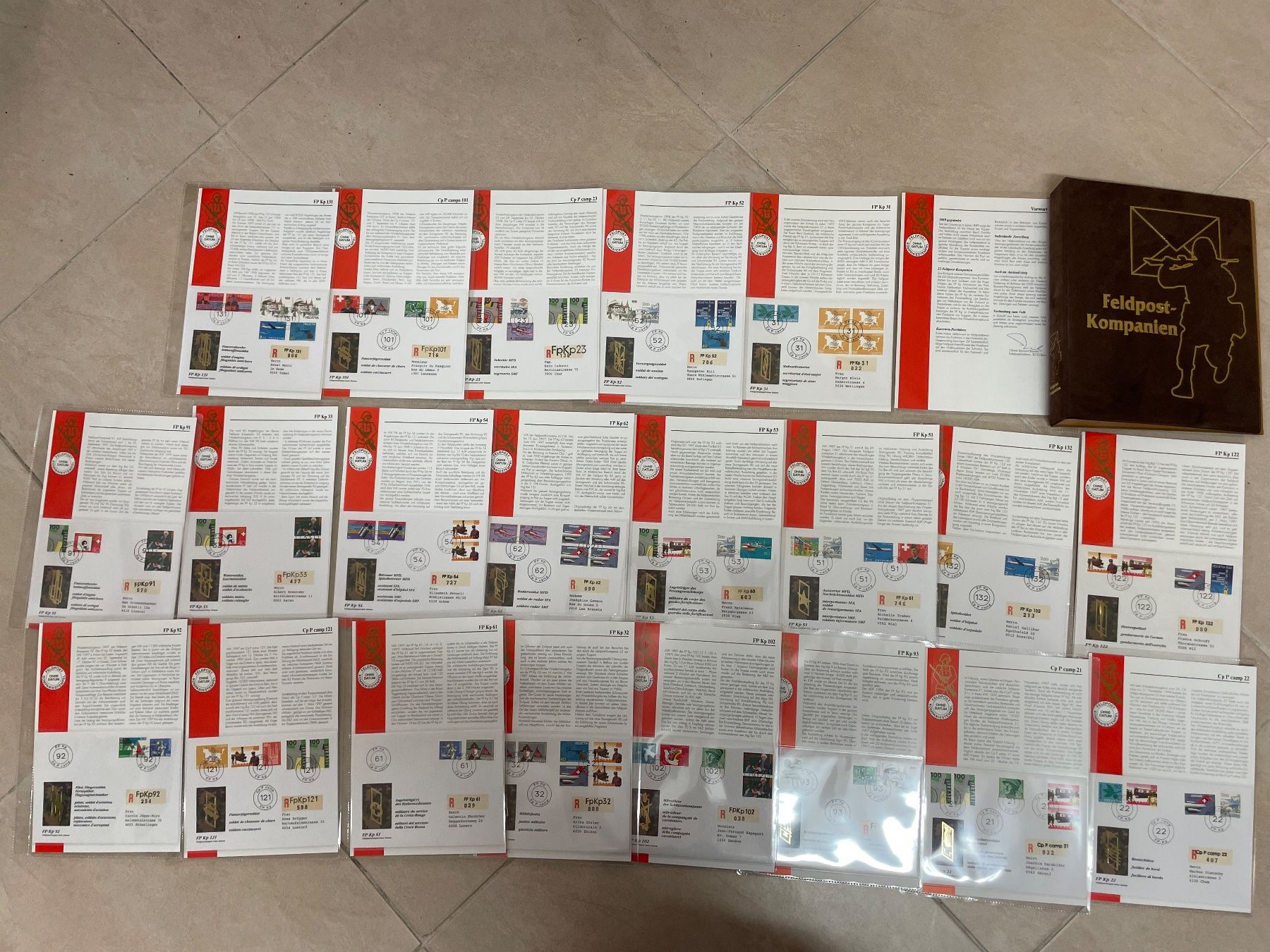 Tutti i francobolli: Feldpost-Kompanien, haute qualité – Usato da Sonceboz-Sombeval venduto da Comment2