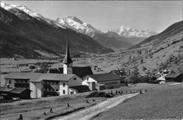 Münster VS // 1960 Dorf Goms Obergoms