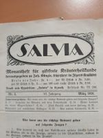 Salvia Monatshefte 1921-1926, Kräuterheilkunde, komplett!
