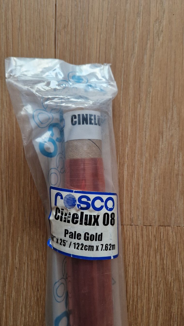 Fogli trasparenti: Farbfilterfolie Gold – Nuovo e nell'imballaggio originale da Uster venduto da divovodi