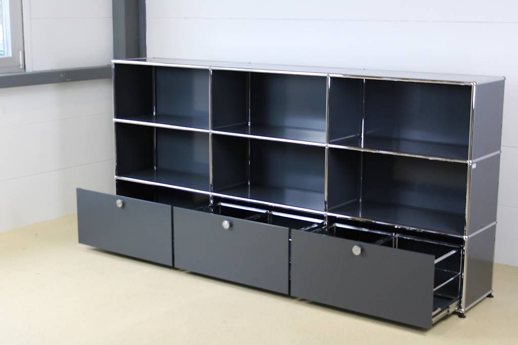 USM Scaffali: USM Sideboard anthrazit, neuwertig! – Usato da Meinisberg venduto da atelier_TILIJA 3