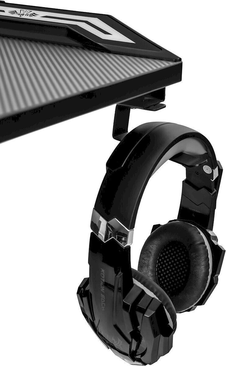 Scrivanie per ufficio: Elite Gaming-Tisch ROCKSOLID 2.0 Carbon – Nuovo e nell'imballaggio originale da Bottighofen venduto da zaap 8