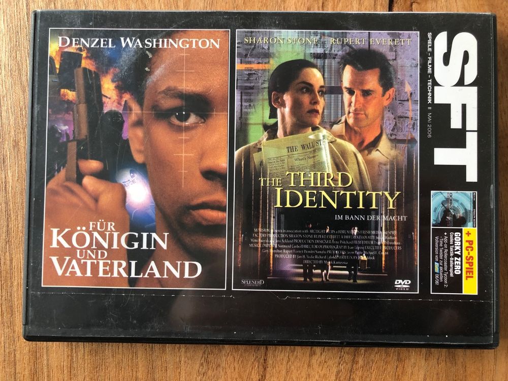 DVD 2 Filme: Third Identity / For Queen and Country (Gebraucht) in Belp ...