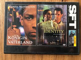 DVD 2 Filme: Third Identity / For Queen and Country