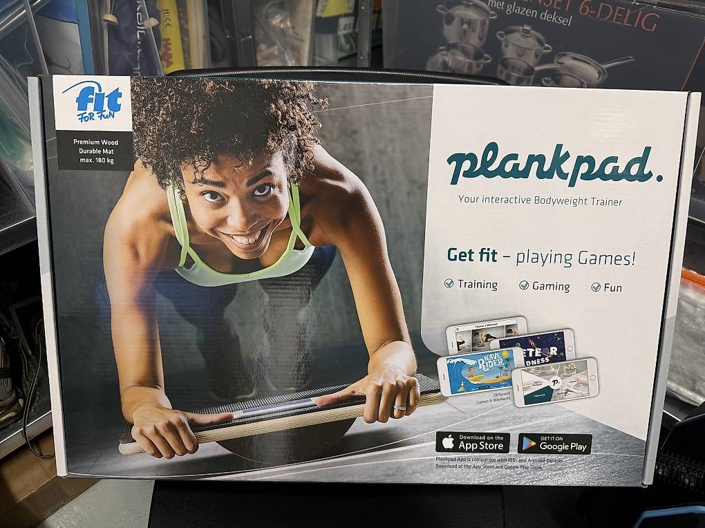 Vélos d'appartement: Plankpad Fit for Fun  planche de gainage interactive – D'occasion à Morges par ovdp
