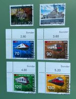 Schweizerbriefmarken: 100 Jahre SBB 1902-2002, Escalade etc.