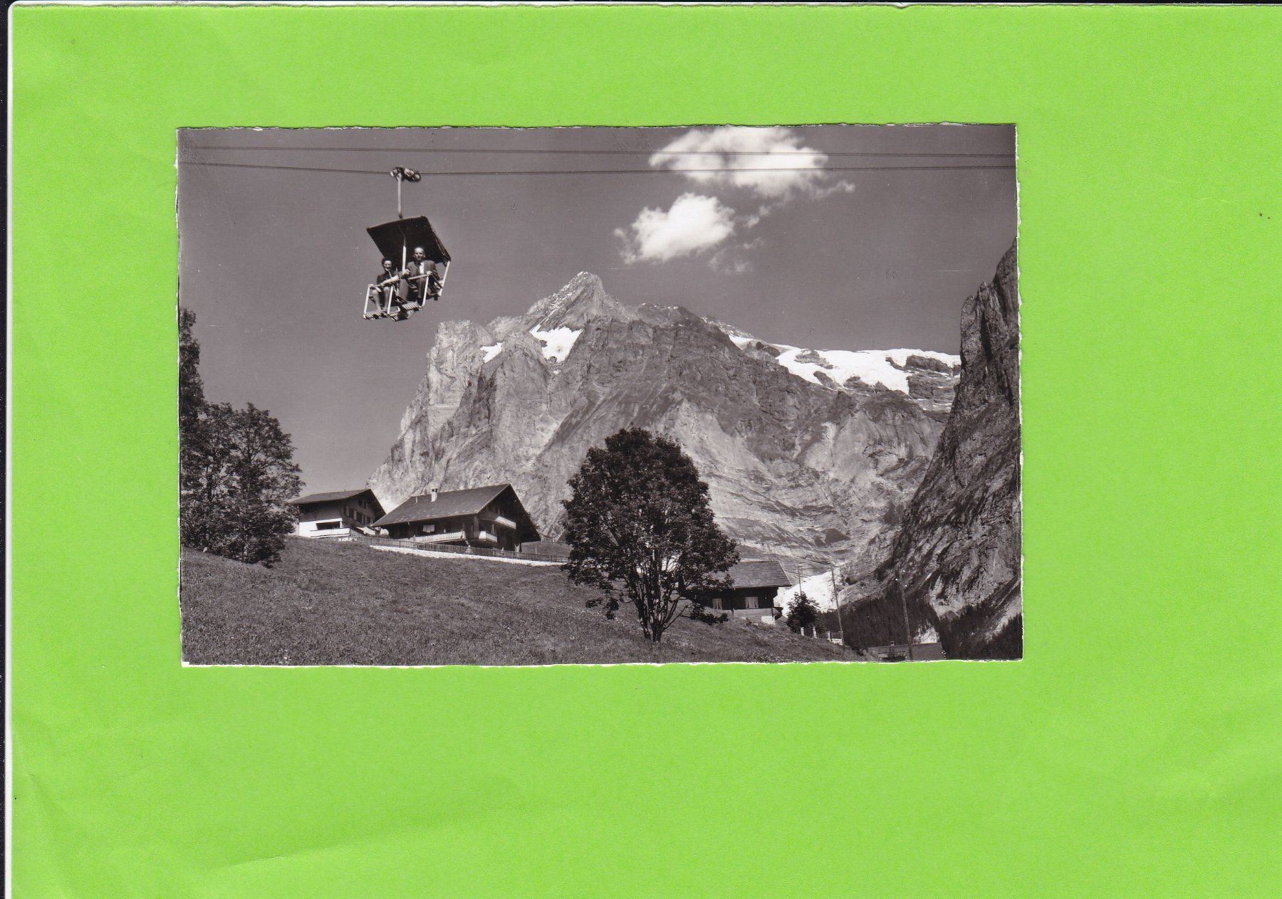 Cartoline postali: First Bahn Grindelwald – Usato da St. Peterzell venduto da neckertal