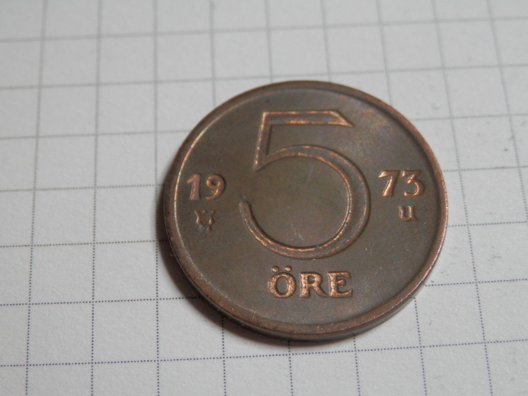 Tutti le monete: Schweden  5 Öre, 1973 – Usato da Weiach venduto da weiach81 1