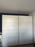 Schwebetürenschrank weiss