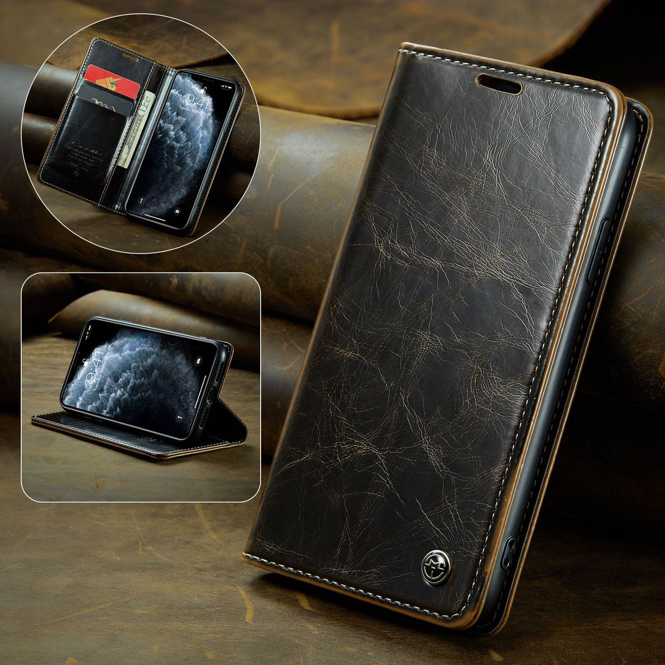 Cover & Protezioni schermo: CaseMe iPhone 11 Pro Max Leder Case – Nuovo e nell'imballaggio originale da Zürich venduto da Store-247 2