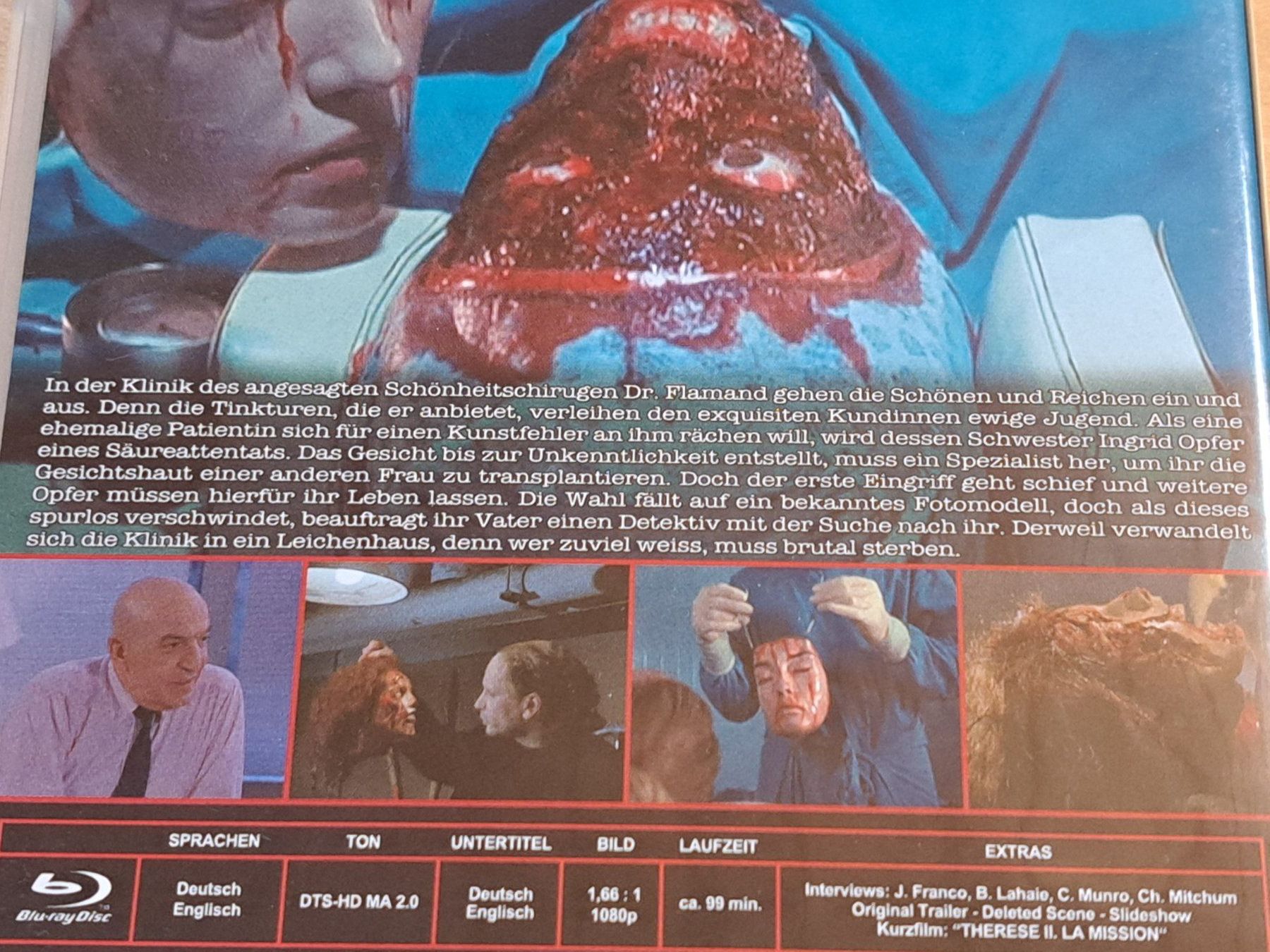 Tutti i DVDs: Blu-ray FACELESS, SHOCK ENTERTAINMENT, UNCUT – Nuovo (secondo la descrizione) da Unterseen venduto da Kanica 4