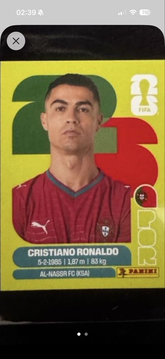 Panini Cartes à collectionner: Ronaldo – Neuf avec emballage d'origine à Moosseedorf par gunman82