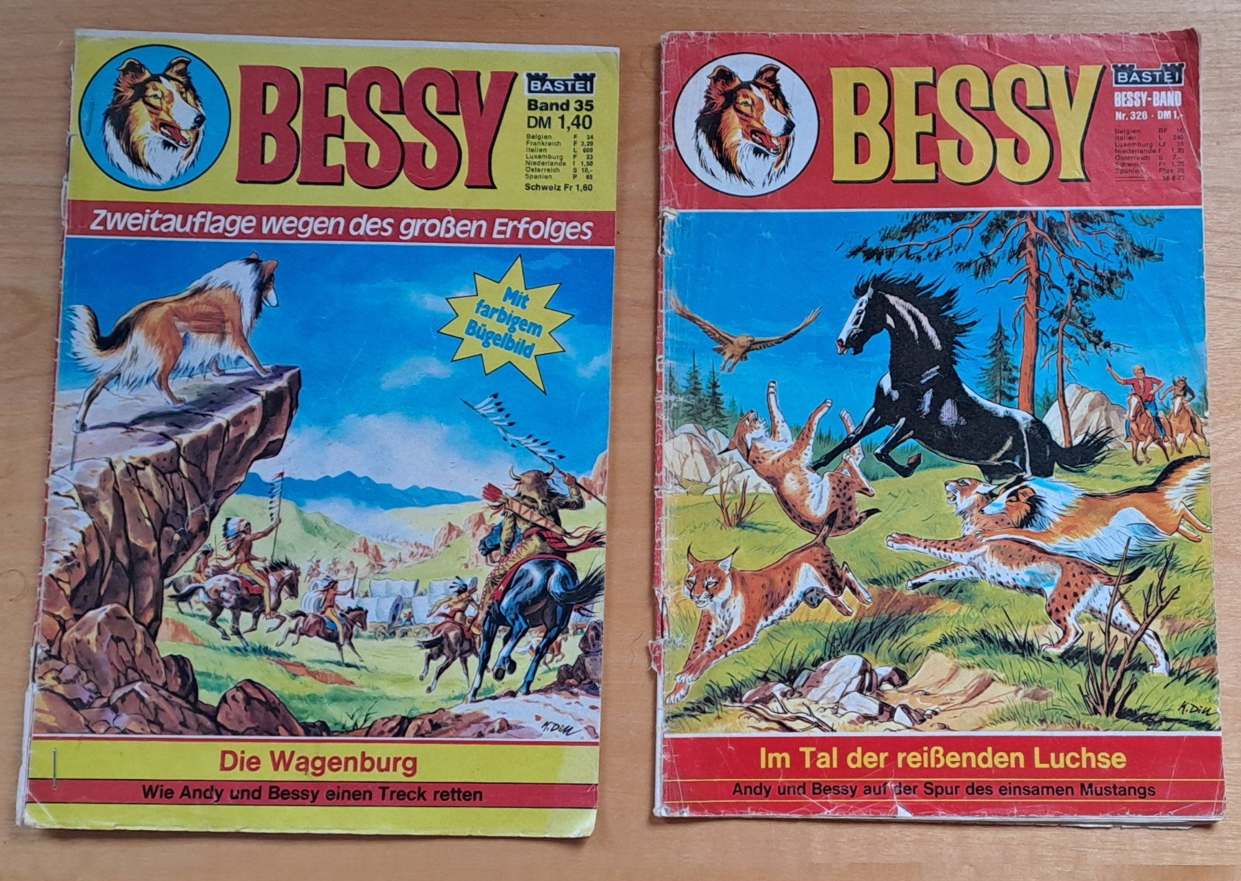 Fumetti: BESSY - zwei Hefte – Usato da Trogen venduto da Limboo