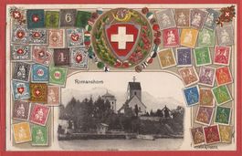 Romanshorn - Prägekarte 1910