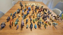 Dinosaurier-Sammlung – ca. 60 Figuren in verschiedenen Gröss