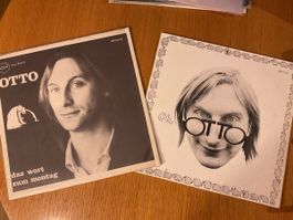 Otto Waalkes Schallplatten "Das Wort zum Montag und Oh Otto