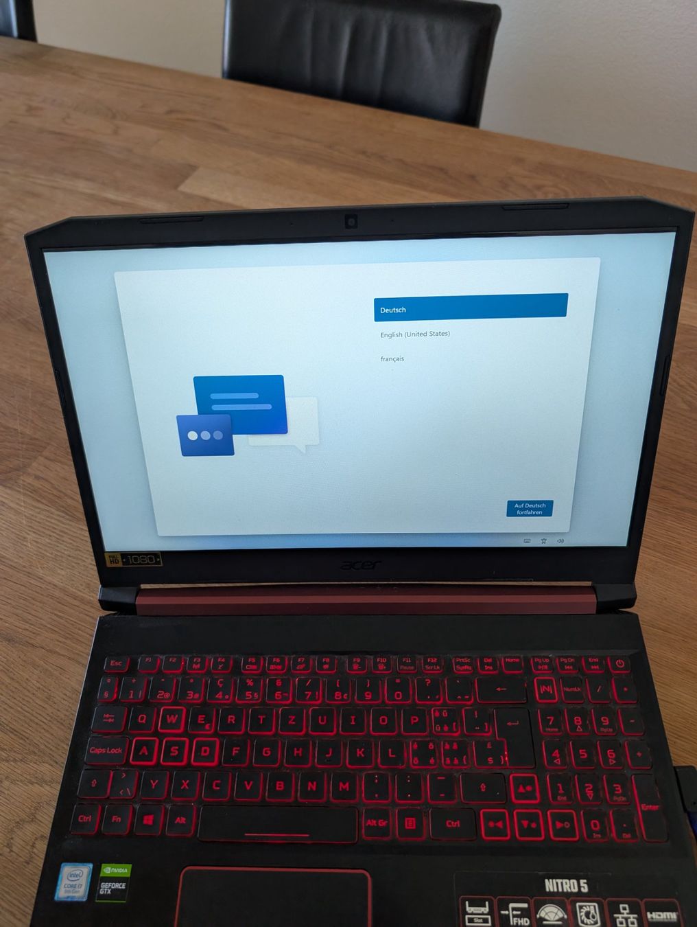 Acer Notebook: Acer Nitro 5 AN515-54-79BK – Usato da Mellingen venduto da marc_spi 1