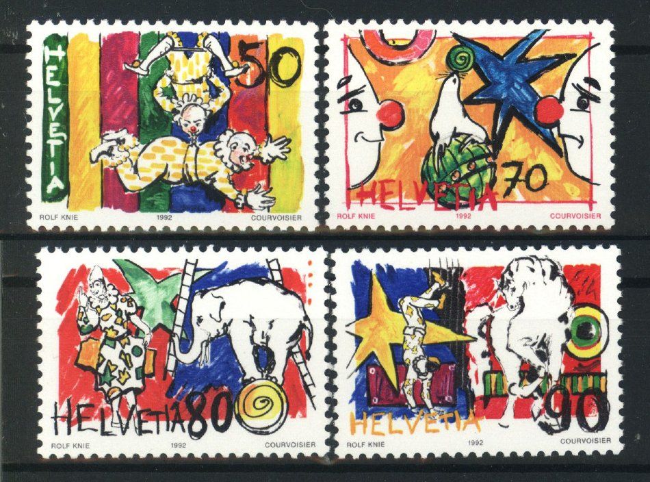 Tutti i francobolli: 1992 Sonderpostmarken III ** (1) – Nuovo (secondo la descrizione) da Willisau venduto da Vollstempel