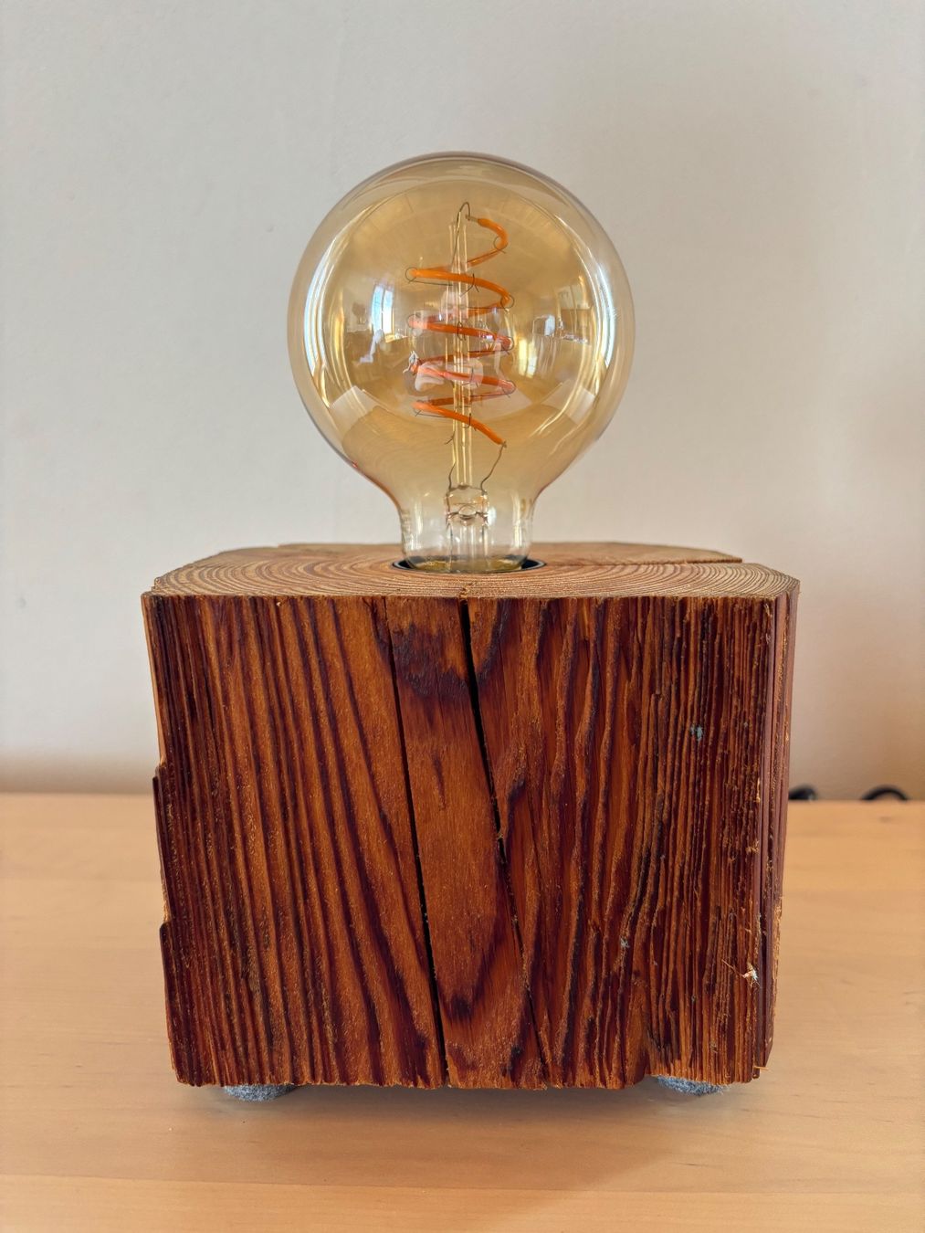 Lampade: Altholzlampe rustikal / DIY-Lampe / Nr 3 – Nuovo (secondo la descrizione) da Flawil venduto da lukas002 4