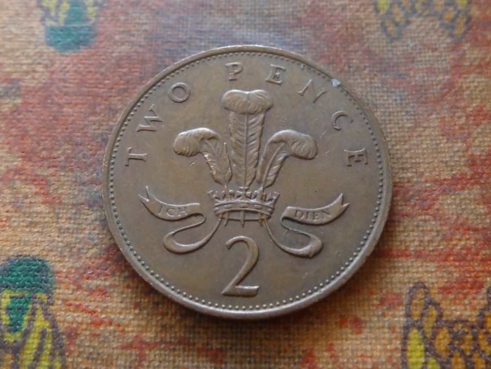 Alle Münzen: ROYAUME-UNI  2 Pence  1986 – Gebraucht aus Romanel-sur-Lausanne von Swift13 1