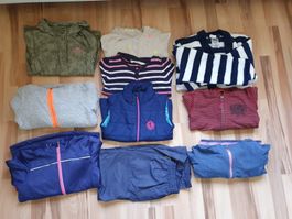 Mädchen Jacken Kleiderpaket und Bademantel in Grösse 122