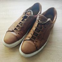 Schuhe Sneaker Lloyd 45 braun Leder Top Zustand