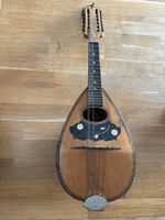 Mandoline 12 Saiten. Seltenes Musik Instrument.