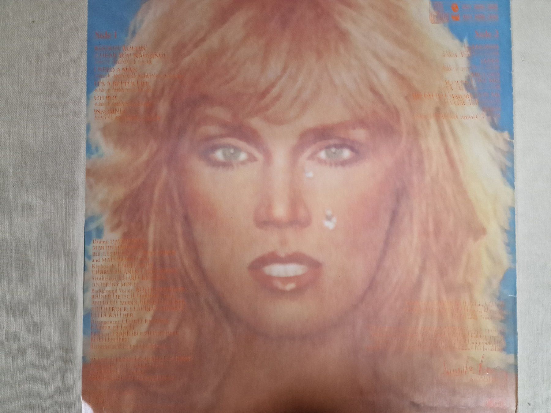 Dischi in vinile: Amanda Lear LP – Diamonds For Breakfast – Usato da Root venduto da atelier22 1