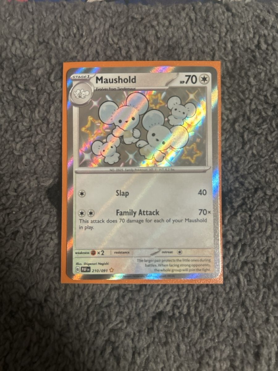 Pokémon Carte collezionabili: Maushold (PAF 210) EN – Nuovo (secondo la descrizione) da Thun venduto da ken2009 2