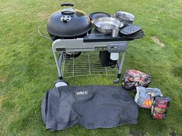 Barbecue Weber Performer carbonella con accensione a gas 