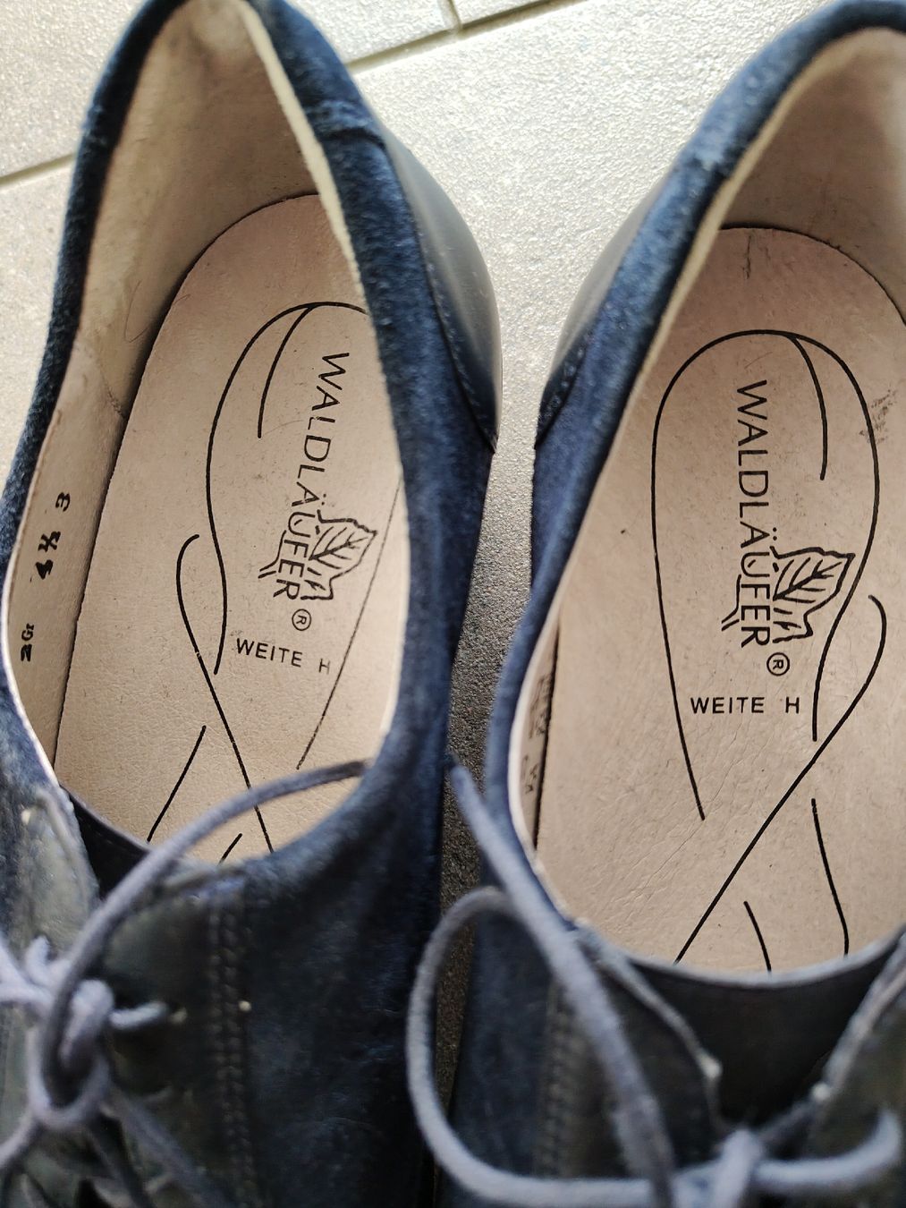 Scarpe da donna: Waldläufer Halbschuhe Blau Grösse 4.5 – Usato da Zeglingen venduto da Vanillacoke 5