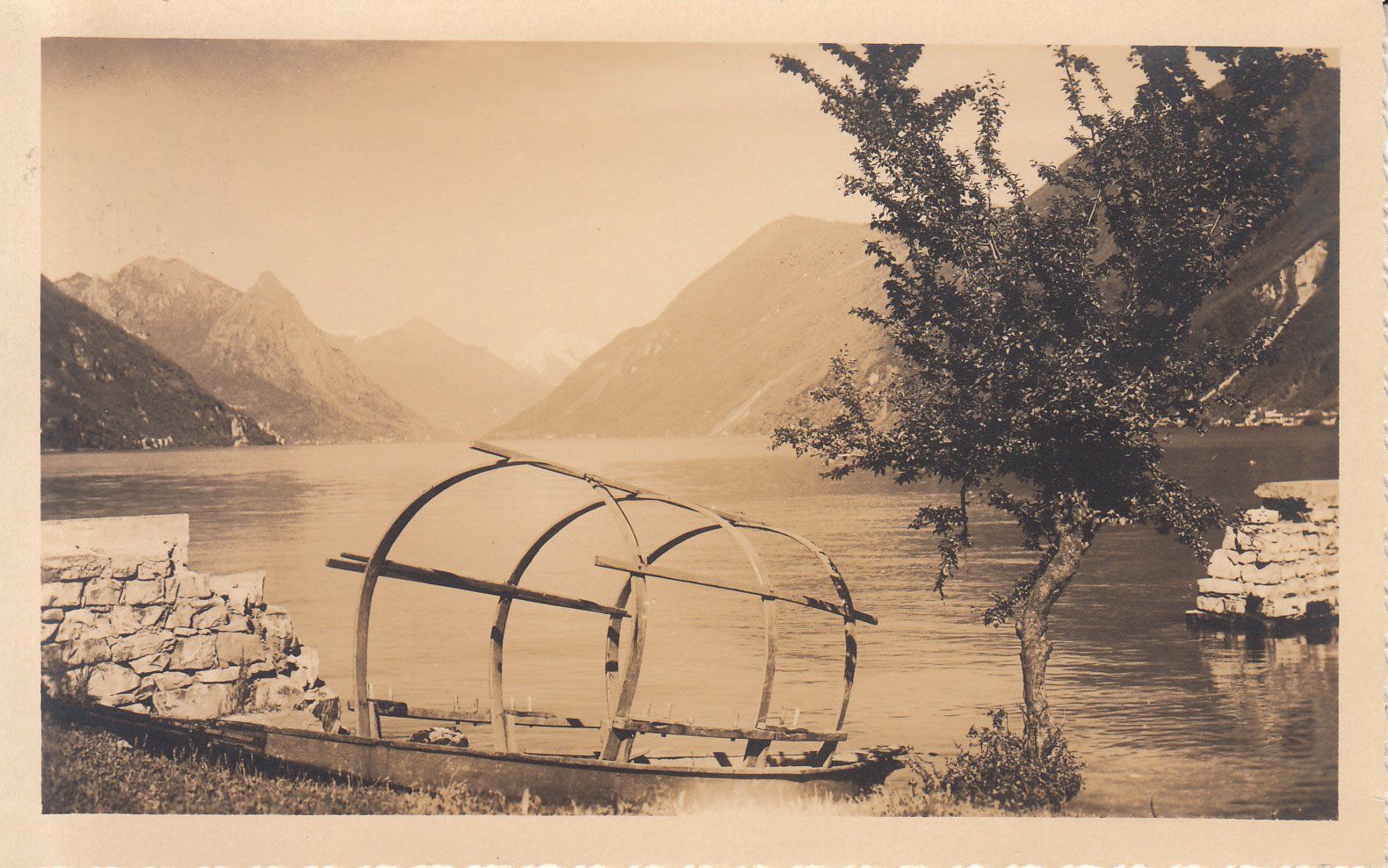 Cartoline postali: Luganersee 1932 – Usato da Bürglen TG venduto da StampGraf