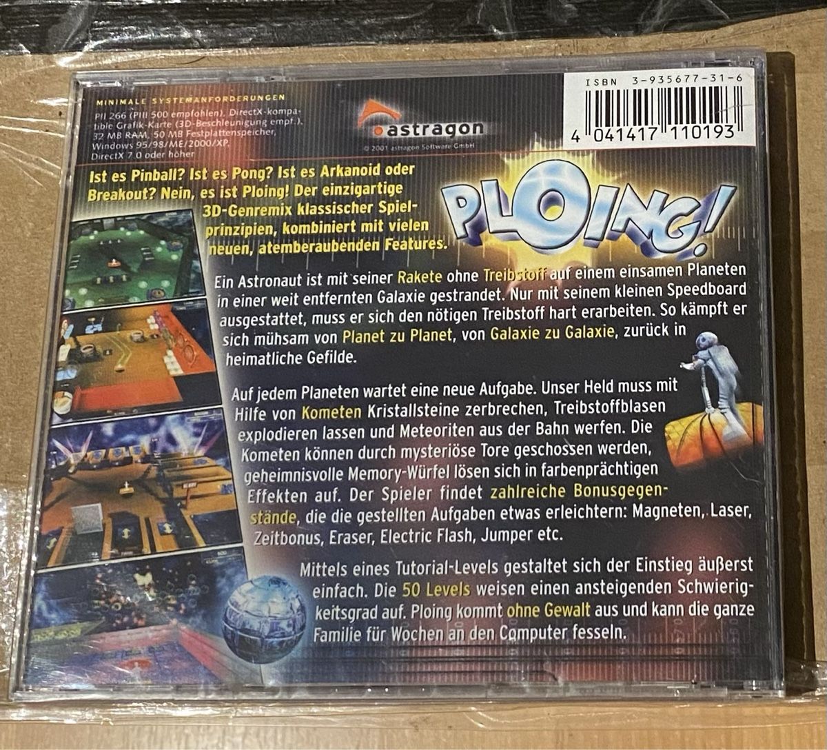 Giochi: PLOING! - PC Spiel - 3D Fun & Action - Neu & OVP – Nuovo e nell'imballaggio originale da Basel venduto da spider-loc 1