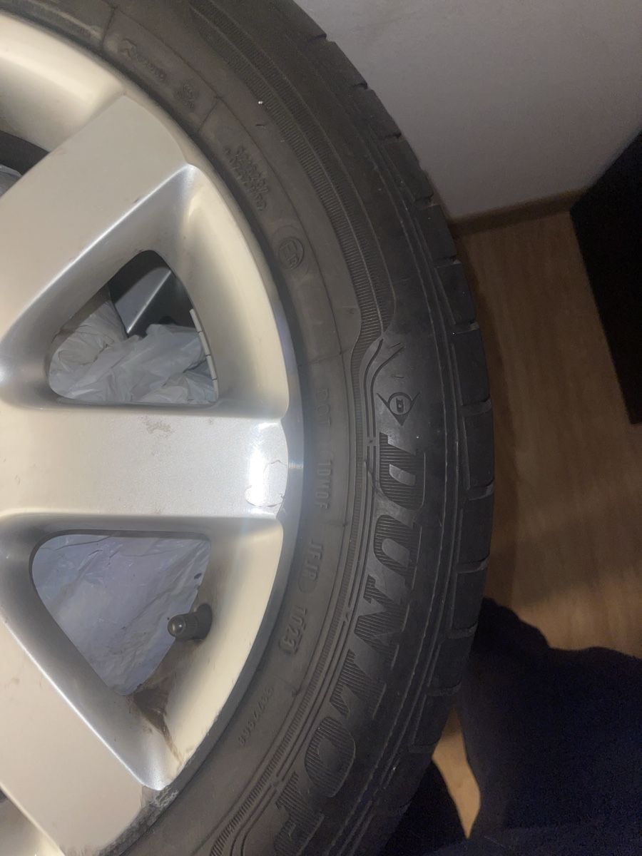 Pneus & Kompletträder: Original VW Touran Alufelgen 16” mit Sommerreifen Dunlop 205 – Gebraucht aus Luzern von and_9knl 6