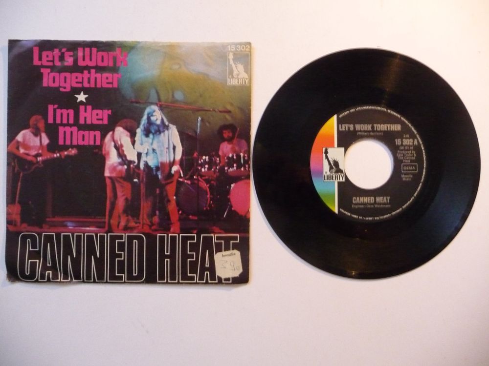 SI CANNED HEAT LET'S WORK TOGETHER, I'M HER MAN Kaufen auf Ricardo