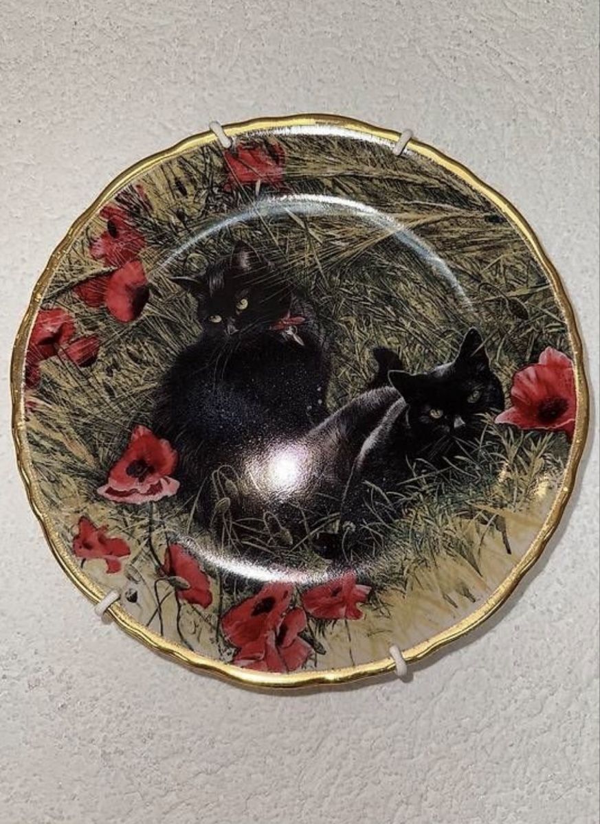 Kahla Piatti: Dekoteller Katze – Usato da Rickenbach Sulz venduto da pbf9 3