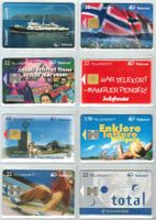 8 Telefonkarten Norwegen