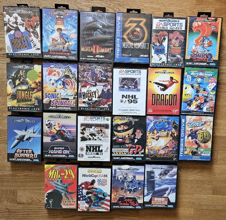 Spiele Sega Mega Drive