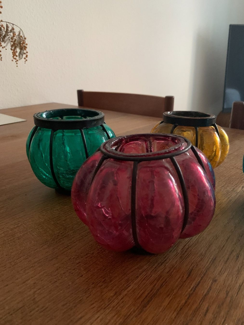 Kerzenständer: 4 orientalische Glas Windlichter – Gebraucht aus Zürich von Diazaio 1