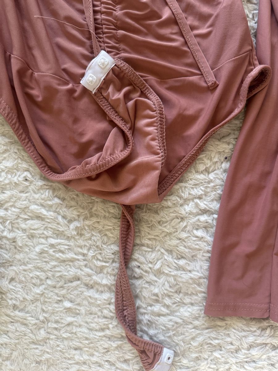 Top: Missguided Body Langarm Rosé Grösse 36 – Nuovo (secondo la descrizione) da Liestal venduto da isa_8y72 4