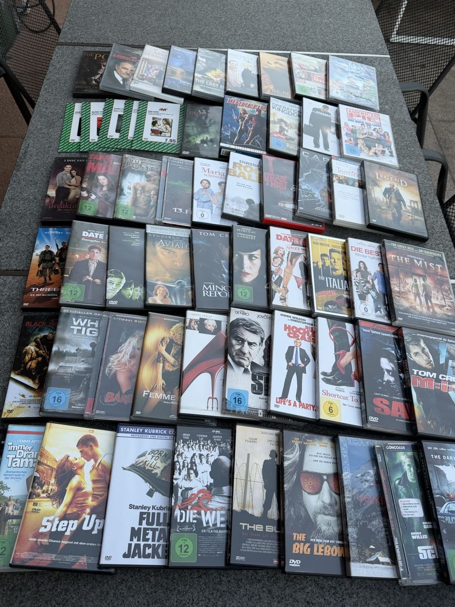 Tutti i DVDs: Ca 56 stk DVD Filme set Sammlung – Usato da Deitingen venduto da Himhip