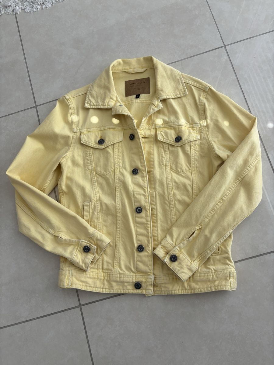 Giacche: Jeansjacke Gelb, Grösse S – Nuovo (secondo la descrizione) da Rothenburg venduto da Aioli