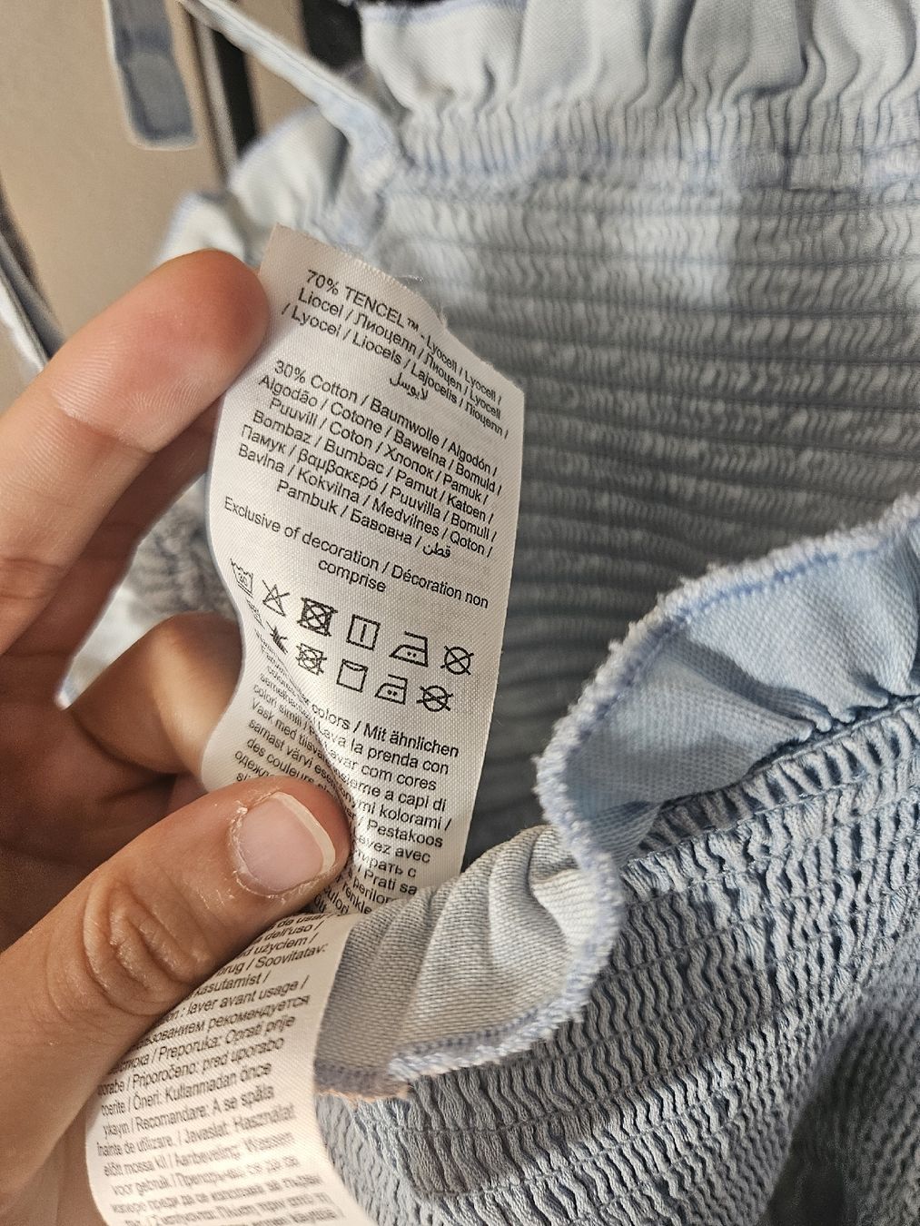 Vestiti: Sommerkleid hellblau mit Trägern, Grösse M – Usato da Zürich venduto da the_k8dc 3