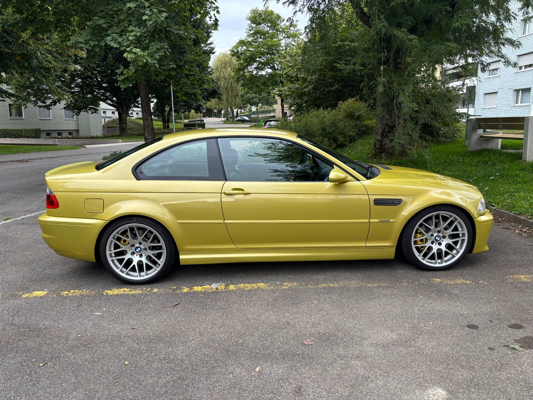 BMW Automobili: BMW M3 E46 Coupé, handgeschaltet in Phoenixgelb – Usato da Affoltern am Albis venduto da MrSolova 1