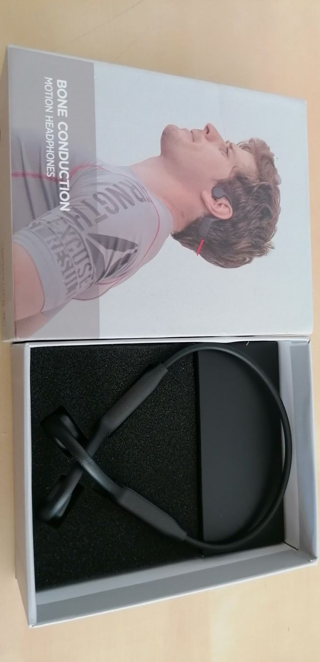 Cuffie: Bone Conduction Kopfhörer schwarz neu – Nuovo e nell'imballaggio originale da Kreuzlingen venduto da udole