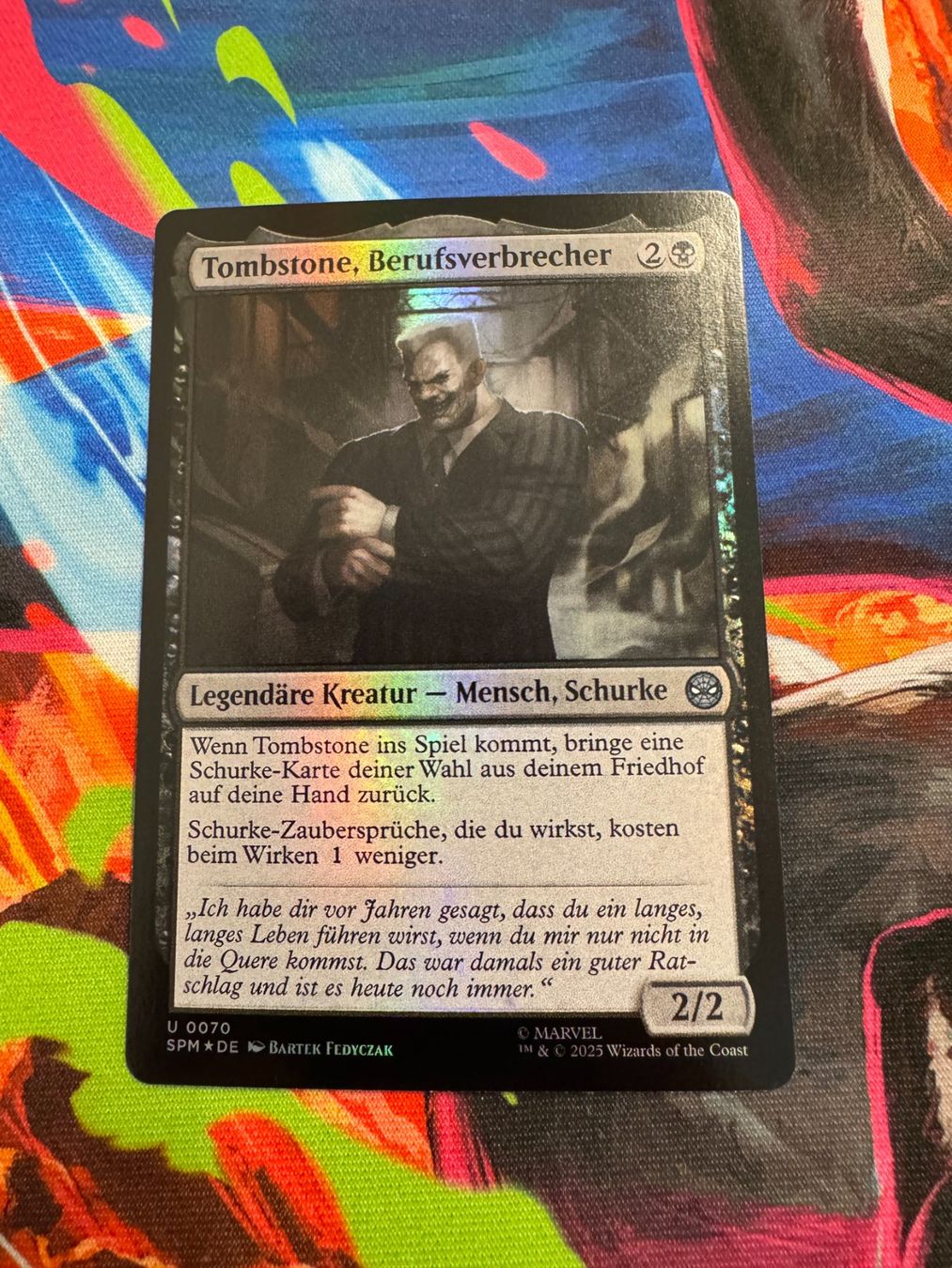 Magic The Gathering Carte collezionabili: Tombstone, Berufsverbrecher - Marvel's Spider-Man - Magic – Nuovo (secondo la descrizione) da Bülach venduto da Pfrenzel