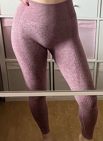 Leggings bordeaux Grösse S