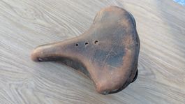 Leder Fahrradsattel Vintage 